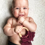 Eco Friendly Macrame Teether for Baby
