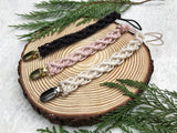 Macrame Pacifier Clip for Baby