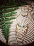 Lunar Earth Collection - Moon Phase Necklace