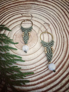 Lunar Earth Collection - Rooted Earrings