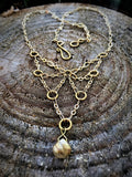 Golden Rutilated Quartz - Preistess Necklace