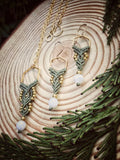 Ancestral Love Earrings with Moonstone