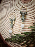 Ancestral Love Earrings with Moonstone